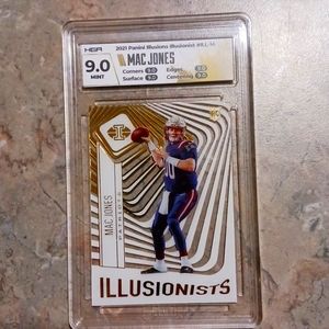 Mac Jones RC Graded